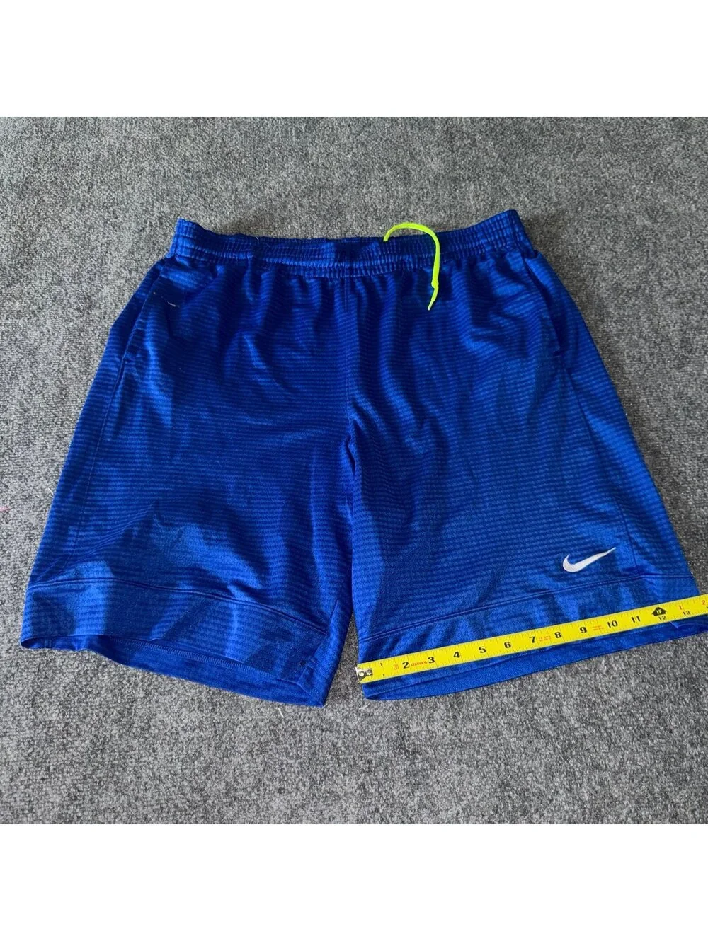 Nike Blue Baggy Mesh Hoop Shorts Mens XL Vtg y2k 90s Rare